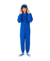 OppoSuits Big Boys Cookie Monster Zip Up Onesie Outfit