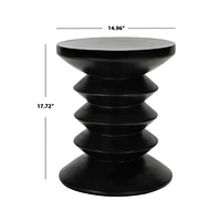 Benaya Concrete Accent Stool