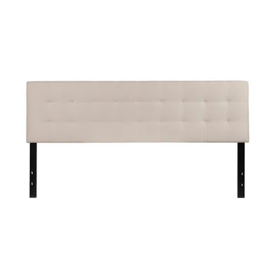 Quilted Tufted King Upholstered Headboard