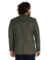 Johnny Bigg Big & Tall Harrison Textured Stretch Blazer Suit