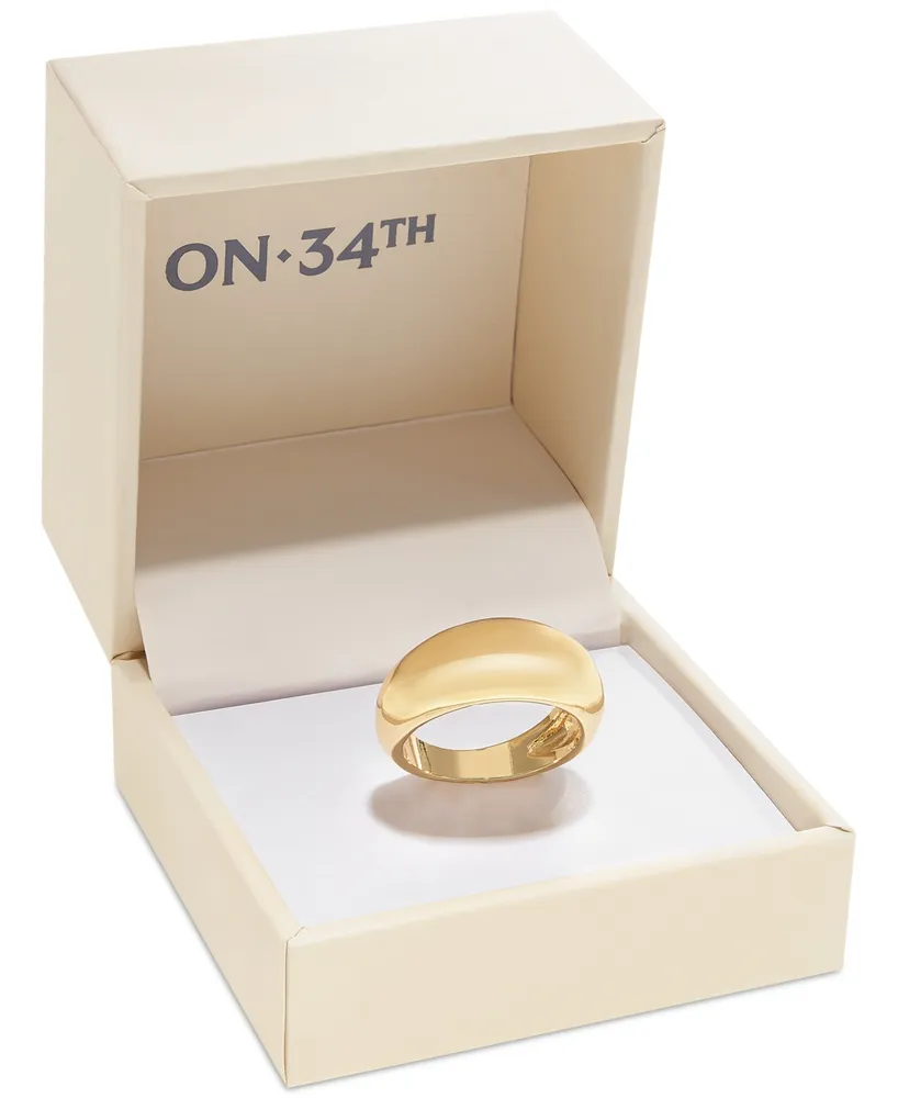 On 34th Band Ring, Created for Macy's