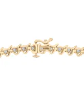 Diamond Tennis Bracelet (2 ct. t.w.) in 10k Gold, Created for Macy's