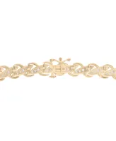 Diamond Diagonal Tennis Bracelet (2 ct. t.w.) in 10k Gold, Created for Macy's