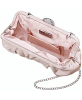 Nina Classic Satin Clutch