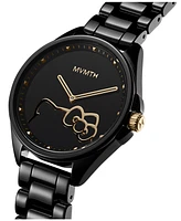 Mvmt Women's Coranada Hello Kitty Black Ceramic Watch 36mm