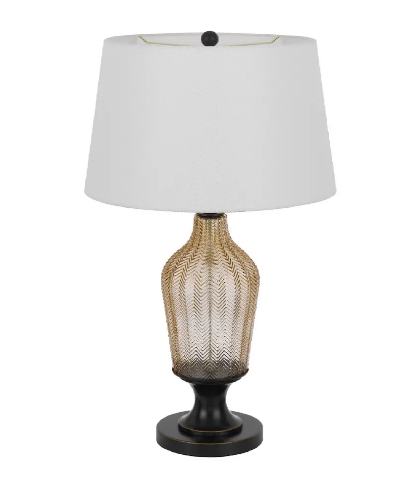30.5" Height Glass Table Lamp