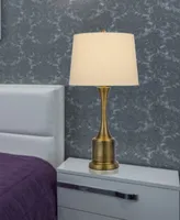 27.5" Height Metal Table Lamp Set