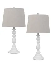 Chester 23.5" Height Resin Lamp Set