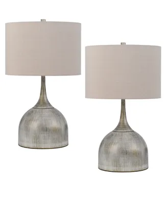 Evanston 25.5" Height Metal Lamp Set