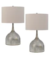 Evanston 25.5" Height Metal Lamp Set