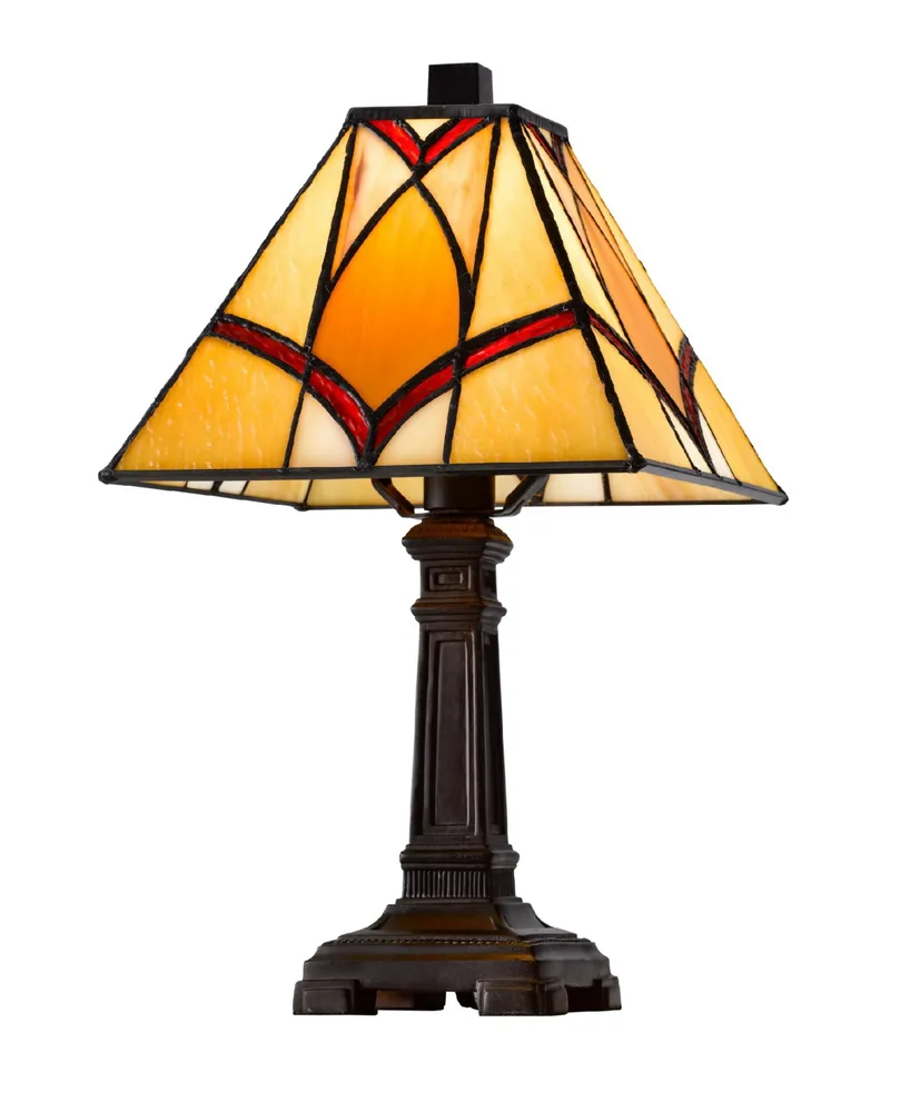 13.5" Height Metal and Resin Accent Lamp