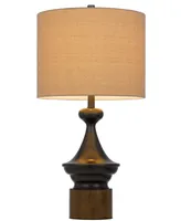 29.5" Height Metal and Wood Table Lamp