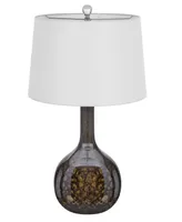 Nivala 29" Height Glass Table Lamp Set