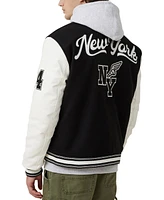 Cotton On Men's Varsity Bomber Jacket