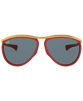Ray-Ban Unisex Aviator Olympian Sunglasses, RB2219
