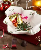 Spode Christmas Tree Tree Shape Dish