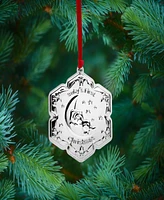 Empire Baby's 1st Christmas Teddy Bear Ornament, Sterling Silver