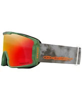Oakley Unisex Line Miner L Stale Sandbech Signature Series Snow Goggles, Mirror OO7070