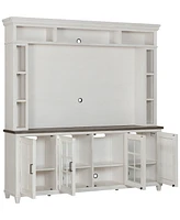 84" Dawnwood Tv Console with 4 Doors
