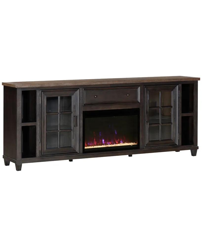 84" Dawnwood 2PC Tv Console Set (84" and Fireplace)