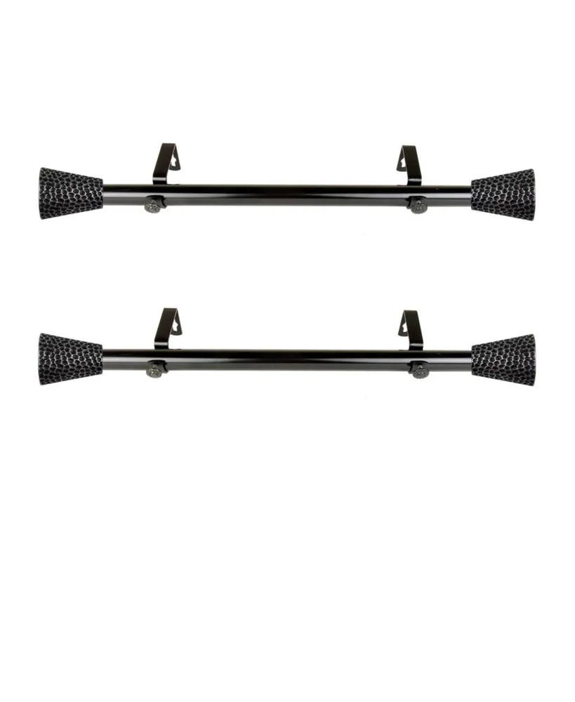 Halldor 1" Side Curtain Rod 12-20" (Set of 2)