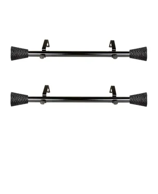 Halldor 1" Side Curtain Rod 12-20" (Set of 2)