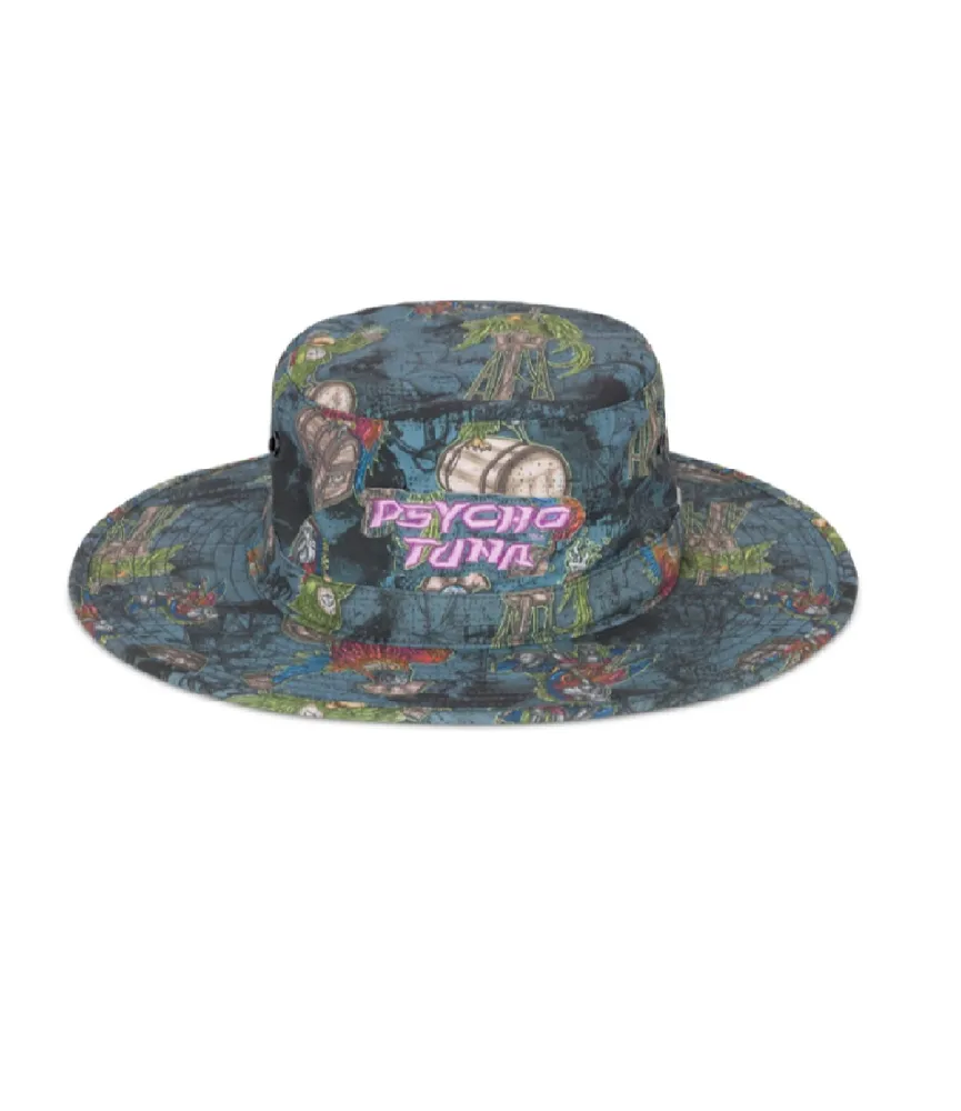 Psycho Tuna Men's Parrot Pirate Party Boonie Hat