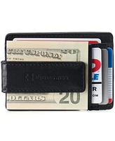 Alpine Swiss Mens Rfid Safe Magnetic Money Clip Wallet Slim Front Pocket