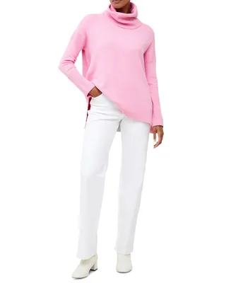 French Connection Women's Ribbed Cowlneck Sweater