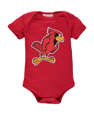 Infant Boys and Girls Red Illinois State Redbirds Big Logo Bodysuit