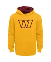 Big Boys Gold Washington Football Team Prime Pullover Hoodie