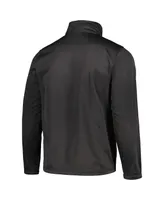 Men's Dunbrooke Heather Black Las Vegas Raiders Explorer Tech Full-Zip Jacket