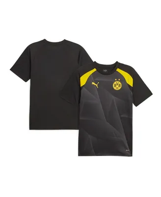 Men's Puma Black Borussia Dortmund 2023/24 Pre-Match Jersey