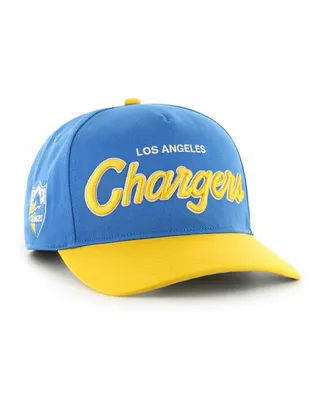 Men's '47 Brand Powder Blue, Gold Los Angeles Chargers Crosstown Two-Tone Hitch Adjustable Hat