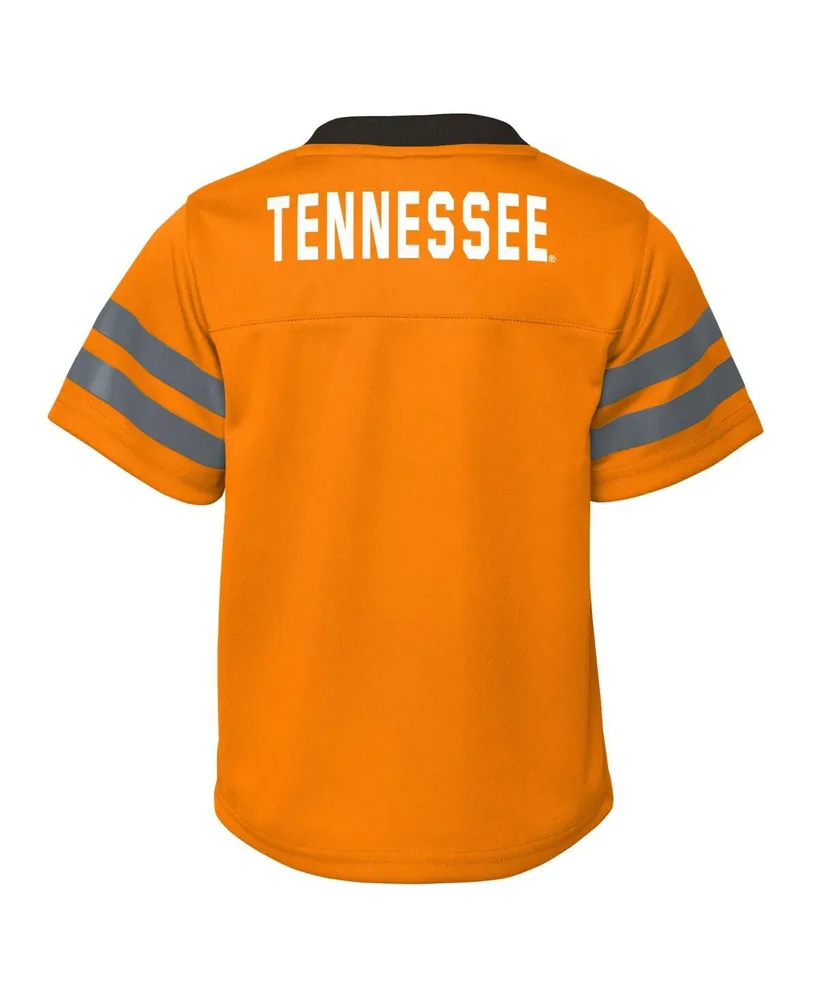 Infant Boys and Girls Tennessee Orange Volunteers Two-Piece Red Zone Jersey Pants Set