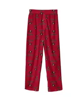 Big Boys Red Tampa Bay Buccaneers Team-Colored Printed Pajama Pants