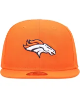 Infant Boys and Girls New Era Orange Denver Broncos My 1st 9FIFTY Snapback Hat