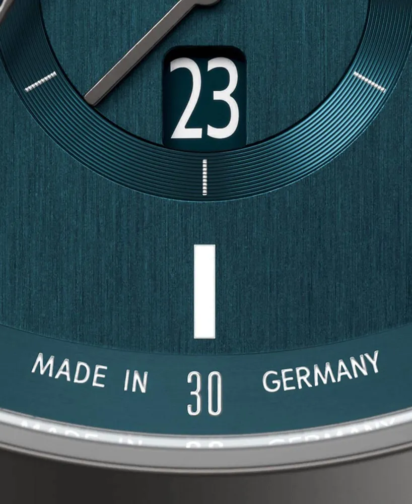 Lilienthal Berlin Men's Myth Chronograph Gunmetal Stainless Steel Mesh Watch 42mm