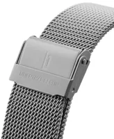 Lilienthal Berlin Zeitgeist Automatik Silver Steel Mesh Watch 42mm