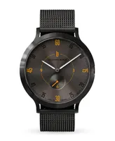 Lilienthal Berlin Men's Lilienthal 1 Fire Black Stainless Steel Mesh Watch 42mm