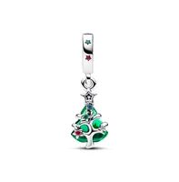 Pandora Cubic Zirconia Sparkling Christmas Tree Dangle Charm