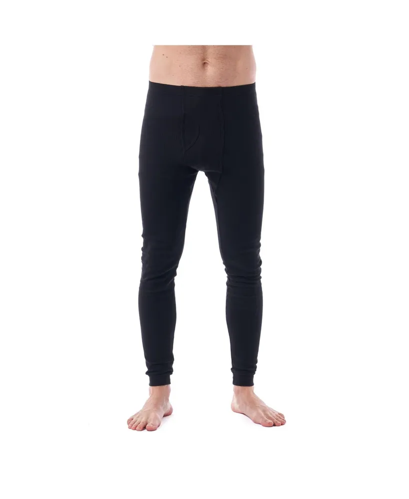 Mens Thermal Long John Pants - Thermal Bottom Base Layer for