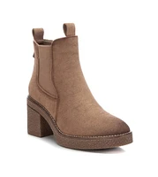 Women's Suede Ankle Booties By Xti