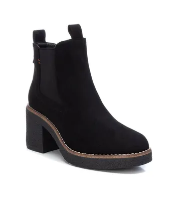 Women's Suede Ankle Booties By Xti