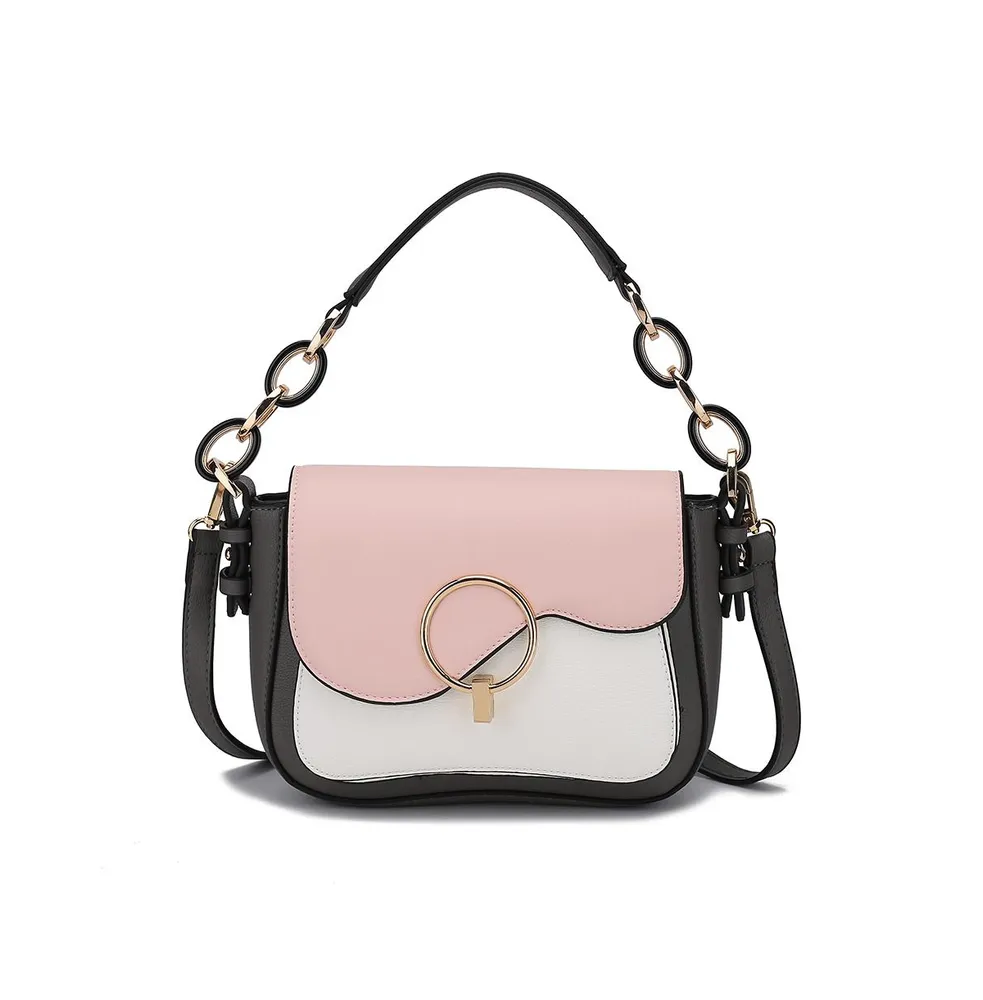 Mkf Collection Fantasia Solid Crossbody Bag By Mia K