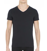 Men's Supreme Cotton V-Neck Short Sleeve T-shirt