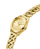 Guess Women's Analog Gold-Tone Stainless Steel Watch 32mm