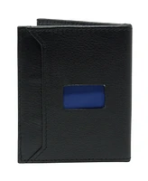 Alpine Swiss Rfid Blocking Slim Front Pocket Wallet Leather Business Card Case