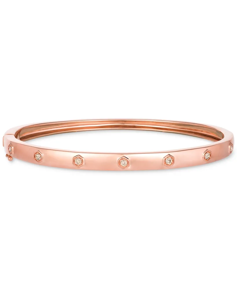 Le Vian Anywear Everywear Nude Diamond Bangle Bracelet (1/5 ct. t.w.) 14k Gold (Also Available Rose or White Gold)