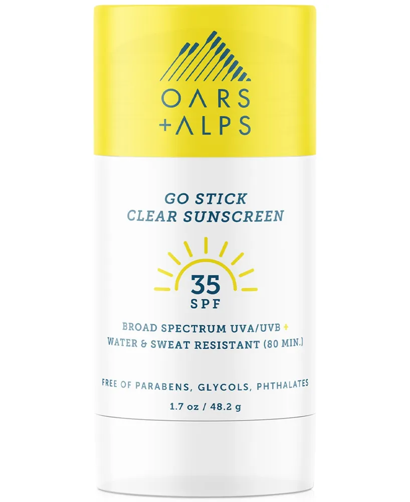 Oars + Alps Go Stick Clear Sunscreen Spf 35, 1.7